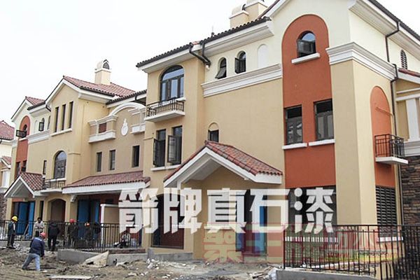 外墙真石漆代理怎样做好成品保护1.jpg