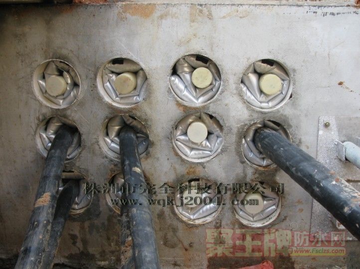 电缆套管柔性防水封堵做法